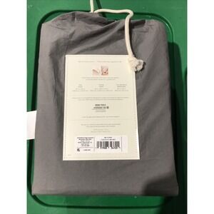 New Casaluna Temperature Balancing Sheet Set Full Size, Metal Gray 300 TC